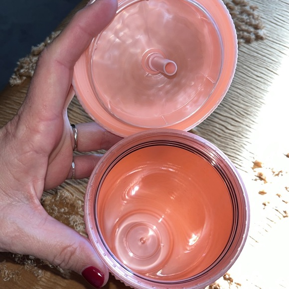 Starbucks pinky peach 16oz cup with lid and straw - Picture 4 of 4